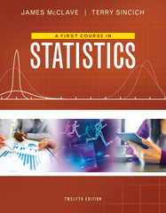 A First Course in Statistics 12th Edition PDF Testbank + PDF Ebook for :
